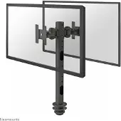 NeoMounts FLAT SCREEN DESK MOUNT (GROMMET) 2 SCREENS BLACK (FPMA-D050DBLACK)
