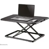 NeoMounts WORKSTATION - SIT-STAND WORKPLACE (HEIGHT ADJUSTMENT: 4-40 CM) 1 SCREEN BLACK (NS-WS050BLACK)