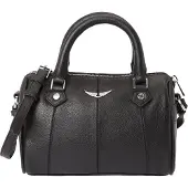Zadig & Voltaire Xs Sunny Vibe Grained Leather - Black - ONE SIZE