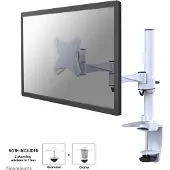 NeoMounts 10-30" Monitor Desk Mount, näyttövarsi pöydälle, valkoinen