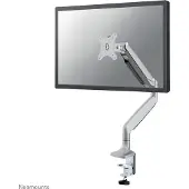 Newstar flat screen desk mount (10-32") desk clamp/grommet 1 screen silver