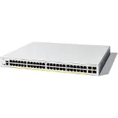 Cisco Catalyst 1200 C1200-48P-4X - Hallittava kytkin, Valkoinen
