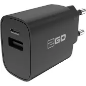 2GO 797273, Sisätila, AC, 12 V, Musta