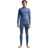 Seger Men's Termowool 150g Round Neck Dusty Blue Kerrasto yläosat M