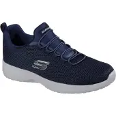 SKECHERS Slip on -tennarit 'Dynamight' laivastonsininen / vaaleanharmaa