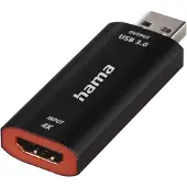 Hama Capture Card USB HDMI 4K to 1080P USB-C adapter