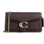 Coach Polished Pebbled Leather Tabby Chain Crossbody 19 - Brown - ONE SIZE