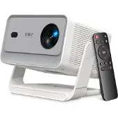 Aksun Verkkis 4K-Videoprojektori 650 ANSI – WiFi6 | Android 11 | Autofokus | Netflix | 35 dB | Nopea ToimitusSAKSA