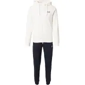Emporio Armani for man. 8NPV63_PJVRZ White Core Identity cotton tracksuit with hood and zipper (M), Casual, Sport, Long sleeve