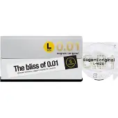 Sagami Original 0,01 L - kondomi - 58mm - 5 kpl
