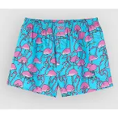 Lousy Livin Greater Flamingos Bokserit scuba blue Koko M