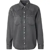 Levi's Teodora Western Shirt Chipped - Black - S