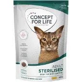 Concept for Life 10kg Sterilised Cats kana kissan kuivaruoka