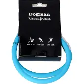Dogman Blinkhalsband Led Turkos 20-65cm