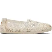 Toms Nat Moroccan Crochet Wm Aclass Esp - White - 39