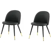 Ebuy24 Velvet ruokatuoli