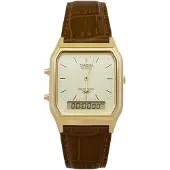 Casio Aq-230 30.0mm 3atm Quartz Analog-digital Naisten Kello