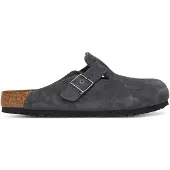 Birkenstock Pistokkaat 'Boston LEVE' tummanharmaa