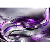 Artgeist Purple Swirls fototapetti