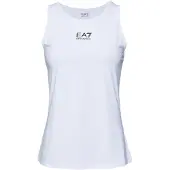 EA7 for woman. 7W000314_AF14524 Top Tennis Pro T-shirt white (S), Sport, Sportswear, Multisport, Viscose, Sleeveless / Straps
