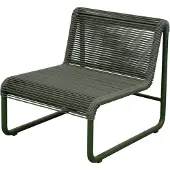Cane-Line , Al Dente lounge tuoli Weave Dark green