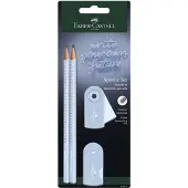 Faber-Castell Kynäsarja - Sparkle - 4 Osaa - Sky Blue - - OneSize - Lyijykynät