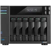 Asustor Lockerstor 6 Gen2 AS6706T - 6-paikkainen verkkotallennuslaite, musta