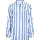 s.Oliver Pyjamapaita taivaansininen / valkoinen