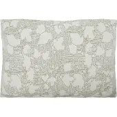 House Doctor Cushion Cover, Hdmori, Off-White, K - Green - 60X 40CM