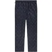 Pockies Pyjamahousut 'Ski Man' laivastonsininen / punainen / valkoinen