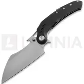 Zyac Knives KUUK kääntöveitsi, Aluminium, musta