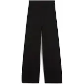 Puma Ess Small No. 1 Logo High-Waist Straight Leggings - Black - M