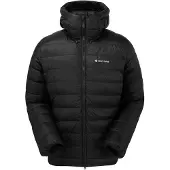 Montane Alpine 850 Hoodie, untuvatakki, miesten, musta