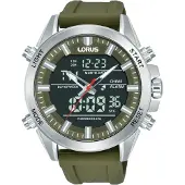 Lorus Watches Rw669ax9 45mm 10atm Quartz/analogical/digital Kello