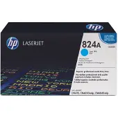 HP 824A Rumpu värijauheen siirtoon cyan