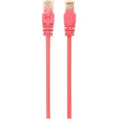 Gembird RJ45/RJ45 Cat5e 3m, 3 m, Cat5e, U/UTP (UTP), RJ-45, RJ-45, Vaaleanpunainen (PP12-3M/RO)