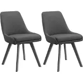 Loft 24 2:n ruokailutuolin setti Rudi2, harmaa