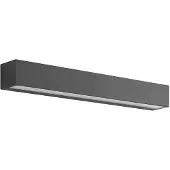 LUCANDE Led ulkoseinävalaisin Lengo , Musta, Alumiini, Moderni