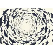 Kärkkäinen Artgeist Fish Swirl fototapetti