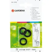 Gardena 5301-20, Aluslevysetti, Musta, Pyöreä, 3 kpl (05301-20)