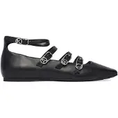 Karl Lagerfeld Nauhaballerina musta