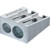 Staedtler 510 20, Käsikäyttöinen kynäteroitin, Metallinen, Metalli, 1 kpl
