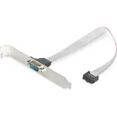 Digitus SERIAL SLOT BRACKET CABLE, D-SUB9 - IDC 2X5PIN (AK-610300-003-E)