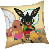 [n]fibrecare Koristetyyny Bunny Bing Let's Play 40x40, polyesteri