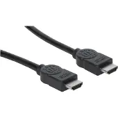 Manhattan HDMI-kaapeli Ethernetillä, 4K@30Hz, 3m