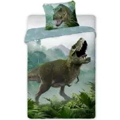 MCU T-Rex dinosaurus vuodevaatteet 140x200 cm malli 2 - 100 prosenttia puuvillaa