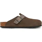 Birkenstock Pistokkaat 'Boston' beigenharmaa