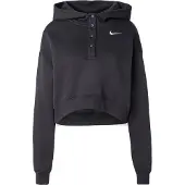 Nike W Nsw Phnx Flc Os Crp Hnly Hdy - Black - S