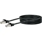 Schwaiger CKB6025 053 networking cable Black 2.5 m Cat6 SF/UTP (S-FTP) (CKB6025053)