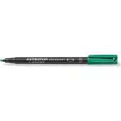 Staedtler Universal pen Lumocolor perm B.10 pcs gree